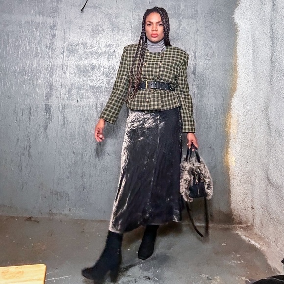 Vintage Wool Blazer, fits 12 - Picture 3 of 17